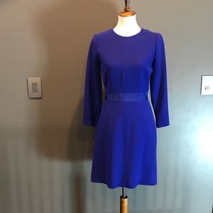 Gorgeous fully lined J. Crew dress size 2. Blue